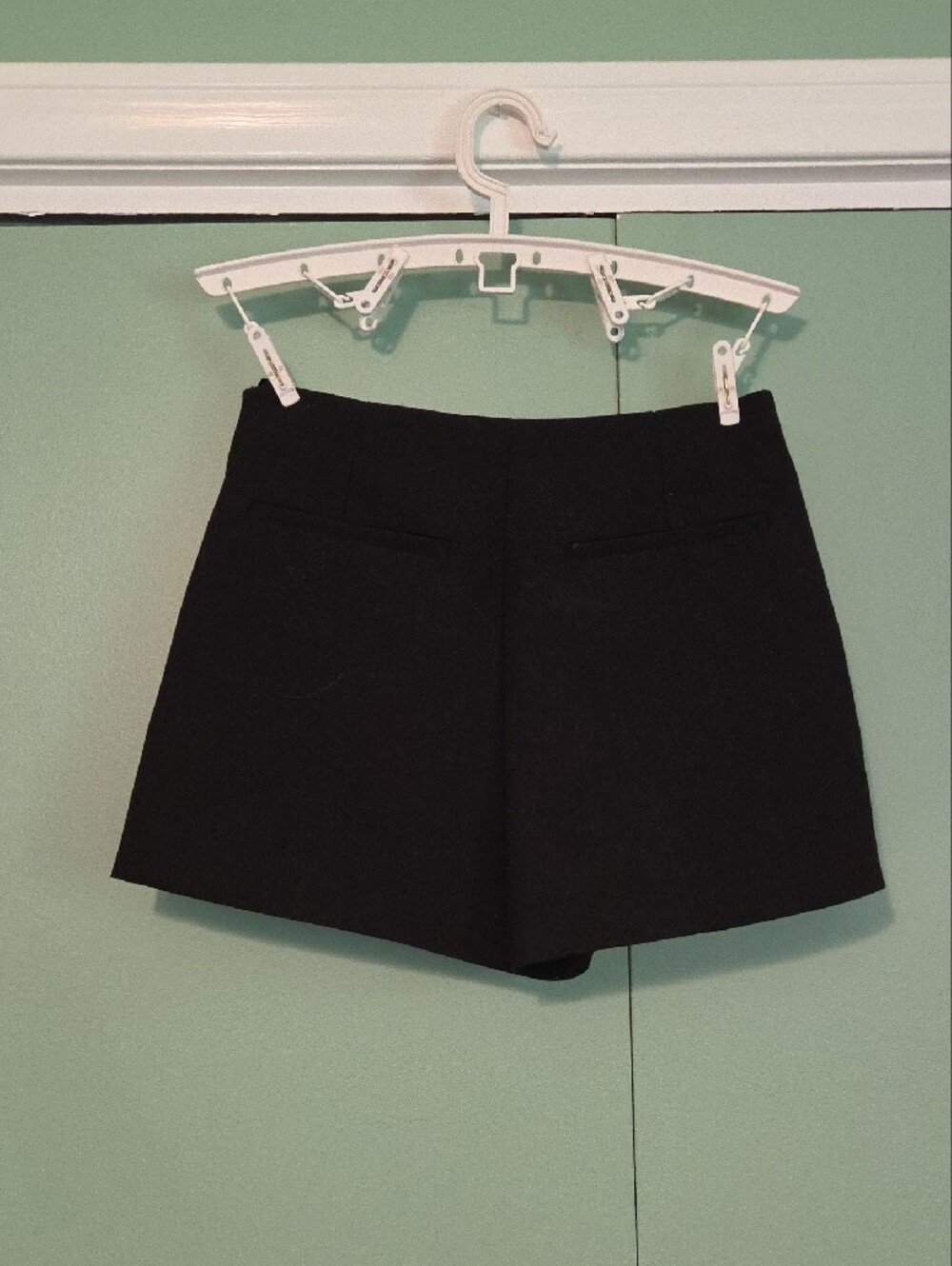 Zara Black Wrap-Front Women's Skort Size Small - Picture 4 of 7